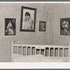 Corner of bedroom in home of George Bolster, founder of Plentywood, Montana