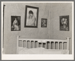 Corner of bedroom in home of George Bolster, founder of Plentywood, Montana