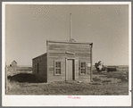 Old justice court and U.S. Commissioners court in Dagmar, Sheridan County, Montana