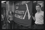 Gay Activists Alliance protest and sit-in at Gov. Rockefeller's office
