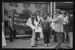 Gay Activists Alliance protest and sit-in at Gov. Rockefeller's office