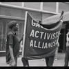 Gay Activists Alliance protest and sit-in at Gov. Rockefeller's office
