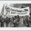 Gay Contingent, Vietnam War protest march