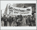 Gay Contingent, Vietnam War protest march
