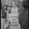 Gay Liberation Front protests the war in Vietnam