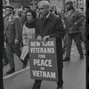 Gay Contingent, Vietnam War protest march, New York, November 6, 1971