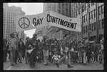 Gay Contingent, Vietnam War protest march, New York, November 6, 1971