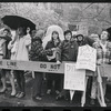 Intro 475 demonstration at City Hall, New York City, 1973 April