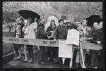 Intro 475 demonstration at City Hall, New York City, 1973 April