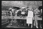 Intro 475 demonstration at City Hall, New York City, 1973 April