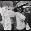 Intro 475 demonstration at City Hall, New York City, 1973 April