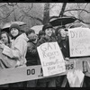 Intro 475 demonstration at City Hall, New York City, 1973 April