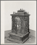 Old stove in home of Jim Hardin. Two Bit near Deadwood, South Dakota