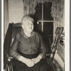 Mrs. Christine Berg, former boardinghouse keeper in early days of Deadwood, South Dakota, near where she now lives
