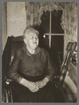 Mrs. Christine Berg, former boardinghouse keeper in early days of Deadwood, South Dakota, near where she now lives