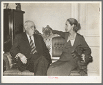 Mr. and Mrs. Jim Hardin in home. Two Bit Creek, near Deadwood, South Dakota. Hardin was once a wealthy mining promoter, is now on relief