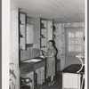Southeast Missouri Farms. Kitchen of home of new farm unit. La Forge project, Missouri