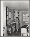 Southeast Missouri Farms. Kitchen of home of new farm unit. La Forge project, Missouri