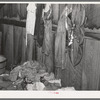 Southeast Missouri Farms. Part of attic bedroom, sharecropper's shack. La Forge project, Missouri