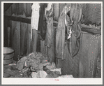 Southeast Missouri Farms. Part of attic bedroom, sharecropper's shack. La Forge project, Missouri