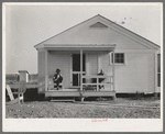 Southeast Missouri Farms. Home on new farm unit. La Forge project, Missouri