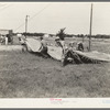 Moving canvas of big tent. Lasses-White show, Sikeston, Missouri