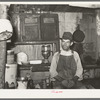 Resident of Tin Town, Caruthersville, Missouri, in his shack home