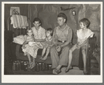 Family on relief living in Tin Town, Caruthersville, Missouri