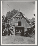 Pigeon cote on plantation barn near New Orleans, Louisiana