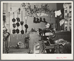 Shoemaker in his shop, Kenner, Louisiana