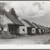 Row of Negro cabins, Destrehan, Louisiana