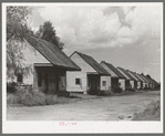 Row of Negro cabins, Destrehan, Louisiana