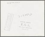 Row of Negro cabins, Destrehan, Louisiana