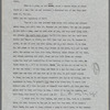 Letter from Patsy to Jerome Robbins, with notes on script