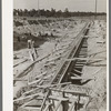 Construction of foundation for paper mill. Lufkin, Texas