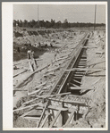 Construction of foundation for paper mill. Lufkin, Texas