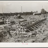 Construction of foundation for paper mill. Lufkin, Texas