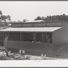 Chicken house of FSA (Farm Security Administration) client. Sabine Farms, Marshall, Texas