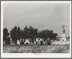 House in Midland, Texas, with its individual windmill to furnish water for yard, garden, and flowers