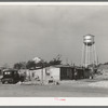 View of Midland, Texas, from the Mexican quarter looking towards the business section