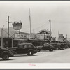 Main street of Crane, Texas