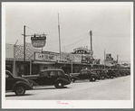Main street of Crane, Texas