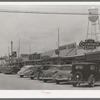 Street scene. Crane, Texas