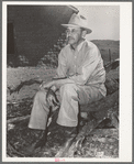 Owner of the "Walking X" Ranch. Marfa, Texas