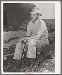 Owner of the "Walking X" Ranch. Marfa, Texas