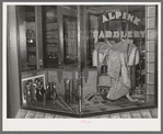 Window display at saddle and ranch supply store. Alpine, Texas