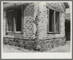Detail of the old ranch house on the "Walking X" ranch near Marfa, Texas