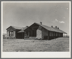 Old ranch house near Marfa, Texas. This was built about 1870 and was a stagecoach stop