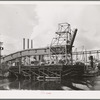 Loading dock at industrial plant. Port of Houston, Texas