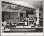 Sampling room, cotton compress, part of compress. Port of Houston, Texas